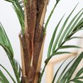thumbnail image 4 of 4 Feet Artificial Palm Tree in Pot Faux Green Areca Palm Plant, Fake Tree for Home Decor Office House Living Room Indoor Outdoor, 4 of 8