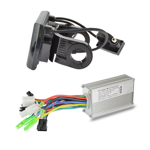 Soidarity Pantalla de bicicleta Instalación práctica Operación de estilo tonto Radiación fuerte Medidor de velocidad LCD Multifunción Modelos surtidos Bicicletas eléctricas 36V-60V Soidarity OD019430-02