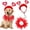 1 Yrmaups Under $5!, variant on Dog Valentine Costume Under 5 ! Yrmaups Pet Valentine Outfit Dog Headband Holiday Pet Costume Party Accessory Pet Fashion for Dogs Valentine's Day Christmas Photo Celebration