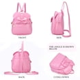 thumbnail image 5 of KL928 Mini mochila linda con lunares y lazo para niñas, mochilas pequeñas, bolso de hombro convertible, bolso para mujer, 5 of 5