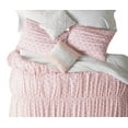 thumbnail image 2 of Lauren Conrad Pink Floral Comforter Set - Gathered Texture Twin/Twin XL 4 Pc Bed, 2 of 3