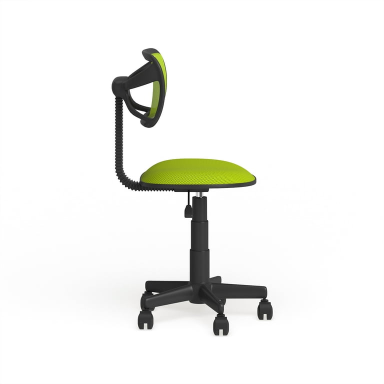 Porch Den Urban Shop Swivel Mesh Task Chair Green Walmart