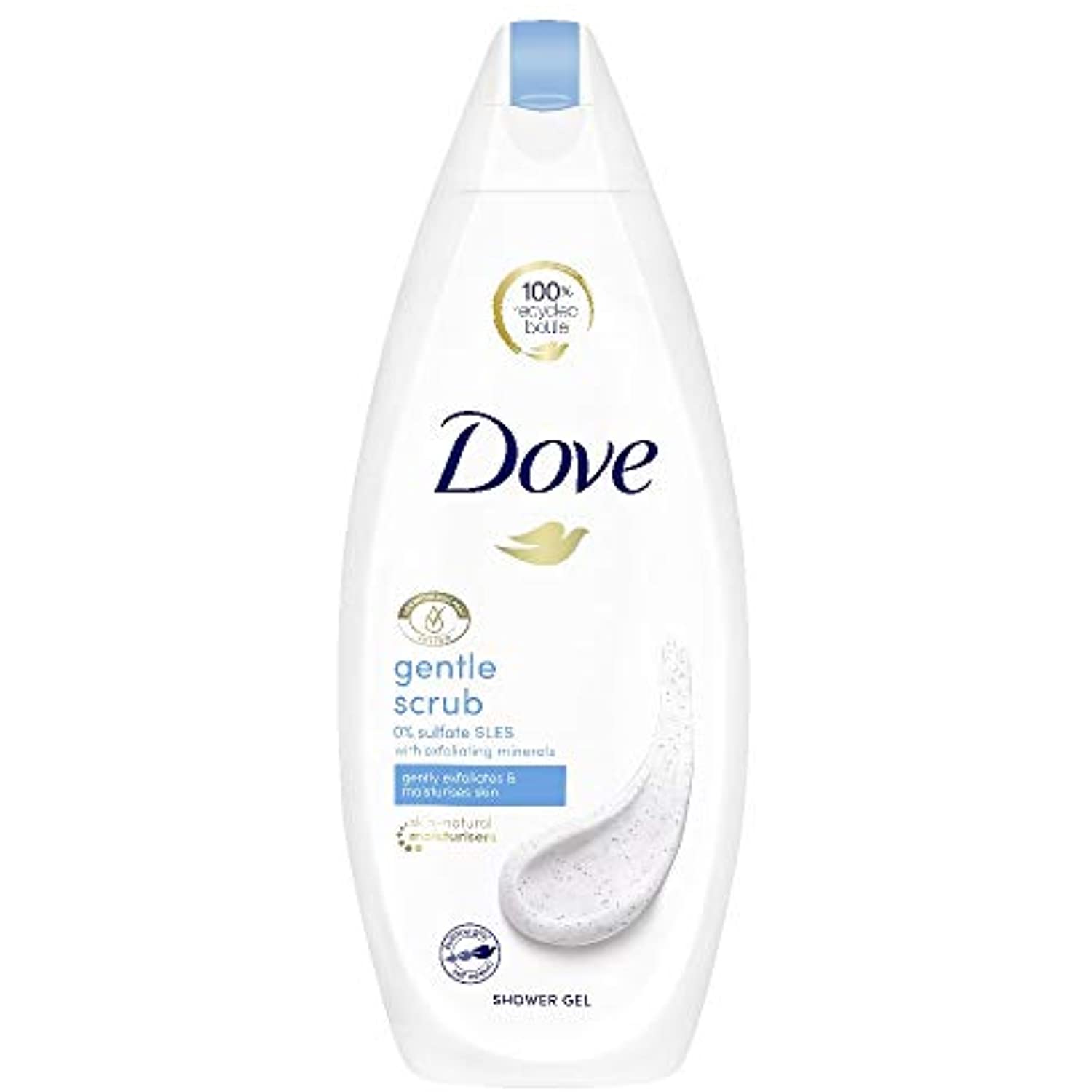 Dove Gentle Exfoliating Body Wash 250Ml By Dove