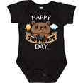 thumbnail image 3 of Inktastic Happy Groundhog Day- Cute Boys or Girls Baby Bodysuit, 3 of 5
