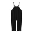 thumbnail image 5 of Zanarzt Toddler Girl Summer Clothes Romper Toddler Girls' Romper Jumpsuit Toddler Girl Clothes Baby Summer Romper Jumpsuit for Kids Black,11-12 Years, 5 of 6