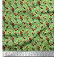 thumbnail image 1 of Soimoi Cotton Cambric Fabric Flower Watercolor Printed Fabric 1 Yard 56 Inch Wide, 1 of 3