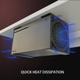 thumbnail image 3 of Soporte para debajo del escritorio para Xbox Series X, soporte de montaje oculto, soporte para consola de juegos totalmente metálico, 3 of 7