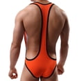thumbnail image 3 of Men's Boxer Briefs Mens Sports Underwear Thong Underwear Men Quick Y Mens Briefs Soft Men Shorts 2x for Pack Good for Cellblock Athletic Orange L, 3 of 7