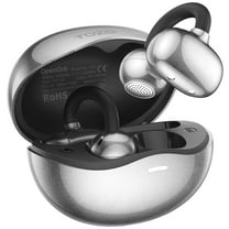 TOZO Open Ear Clip on Earbud Wireless Headphones Bluetooth, 24H Play, Premium Stereo Bass, Lightweight Comfort Fit for Sports Running Workout, Black