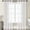 B, variant on 2 Pcs Light Filtering Voile Drapes 98.43 x 59.06 Inch for Sliding Glass Door, White Embroidered Floral Sheer Curtains, Linen Textured Semi Sheer Grommet Window Curtains, Curtains and Valances