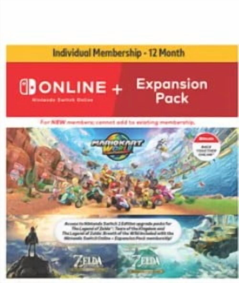 Dream 2025 Newest Nintendo Switch™ 2 + Mario Kart World and 12 month Individual membership pack bundle
