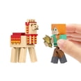 thumbnail image 2 of Minecraft - Assortiment Coffret 2 Figurines- Créer-Un-Bloc, Alex et Llama, 2 of 6