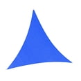 thumbnail image 2 of koolsoo Voile d'Ombrage 3x3x3M Triangle Respirant pour Porche Pergola Gazebo Bleu, 2 of 9