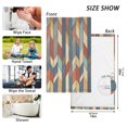thumbnail image 6 of Yayeee 100% Cotton Hand Towels for Bathroom 16" x 28" Soft Absorbent Kitchen Towel, Beige Geometric, 6 of 7