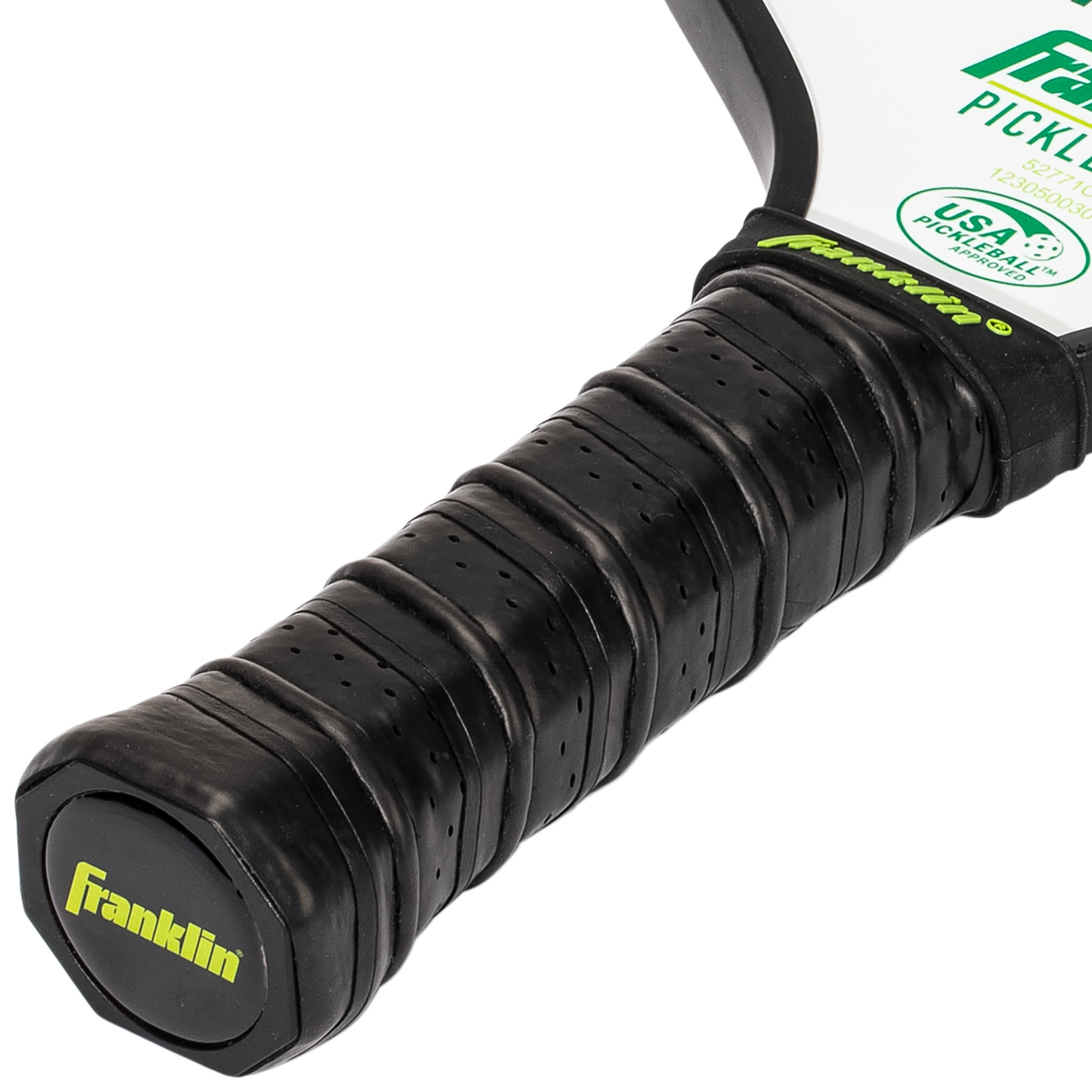 Franklin Sports Pickleball Paddle - Pilot Polypropylene Core Pickleball Racket - Official USA Pickleball (USAPA) Approved Pickleball Paddle - Lightweight Pro Racket - Green - 10mm Thick Core