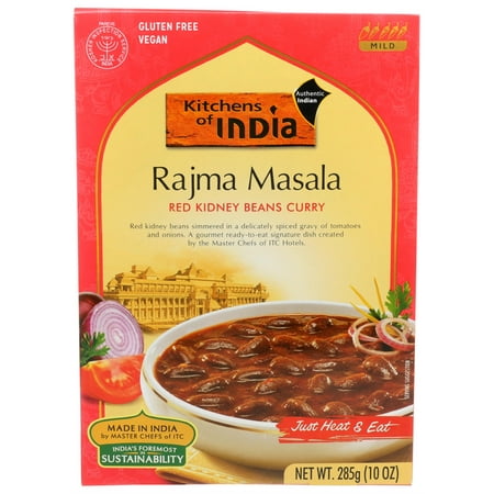 Kitchens Of India Rajma Masala Red Kidney Beans Curry, 10 Oz