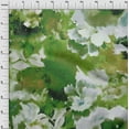 thumbnail image 4 of oneOone Cotton Cambric Green Fabric Abstract-Blurred Floral Pattern Dress Material Fabric Print Fabric By The Yard 42 Inch Wide, 4 of 4