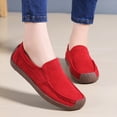 thumbnail image 5 of Loafers for Women Comfortable Business Casual Shoes Womens Dressy Slip On Office Work Flats Shoes Women's Solid Color Round Toe Penny Shoes, 5 of 9