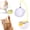 White, variant on ZMKIAG Cat Interactive Toy, 2-in-1 Tumbler Toy with Teaser Wand & Moving Ball, Durable Cats Touching Automatic Moving Toy, Multi- Interactive Gift for Adult & Kitten Cats