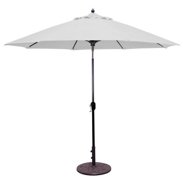 Galtech International 736bk51 9 Pi Auto Inclinaison & Câble d'Acier Manivelle Toile Sunbrella