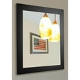 thumbnail image 3 of Rayne Mirrors American Made Rayne Black Satin Wide Vanity Wall Mirror, 3 of 5