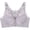 Gray, variant on Comfort Rose Bra, Front Closure Lace Comfy No Wire Bras Push Up Wire-Free & Seamless Bra