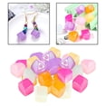 thumbnail image 4 of 30PCS Mini de acrílico 13mm Star Charms Beads para joyas s Collares Pendientes Accesorios Manualidades DIY Regalos de BLESIY Perlas de gelatina acrílica, 4 of 8