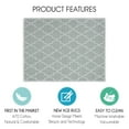 thumbnail image 3 of SussexHome 24 x 18 x 0.25 Inches Large Dish Drying Mat for Kitchen Counter - Super-Absorbent Washable Cotton Large Baby Bottle Dryer Pad - Highly Absorbent Ultra-Thin Dish Drying Pad, 3 of 7