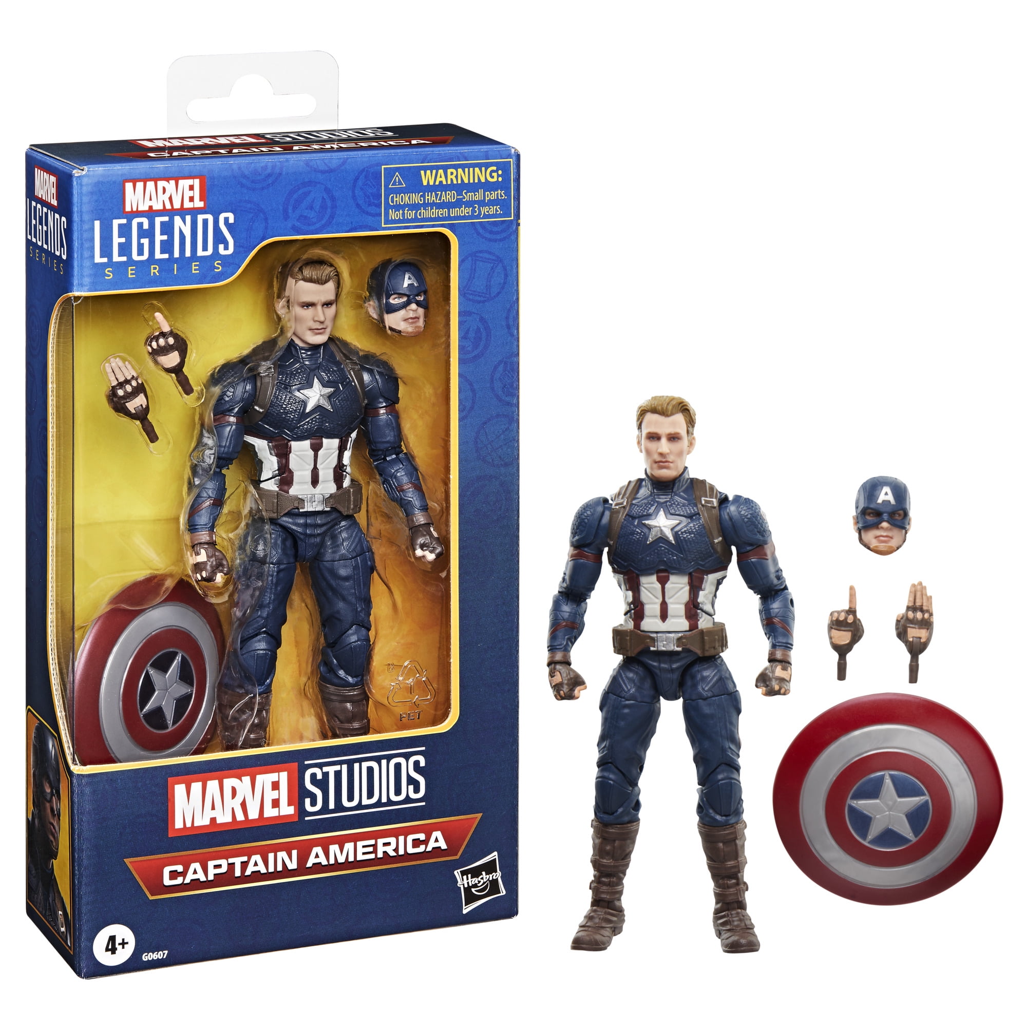Marvel Legends Series Captain America, Avengers: Endgame Collectible 6 Inch Action Figure