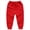 Red, variant on Baggy Sweatpants for Toddler Baby Pull On School Jogger Pants Boys Girls Elastic Waist Athletic Trousers with Pockets
