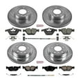 thumbnail image 3 of PowerStop Front and Rear Z23 Evolution Sport Carbon-Fiber Ceramic Brake Pad and Drilled & Slotted Rotor Kit Fits: BMW Select Models K6074, 3 of 10