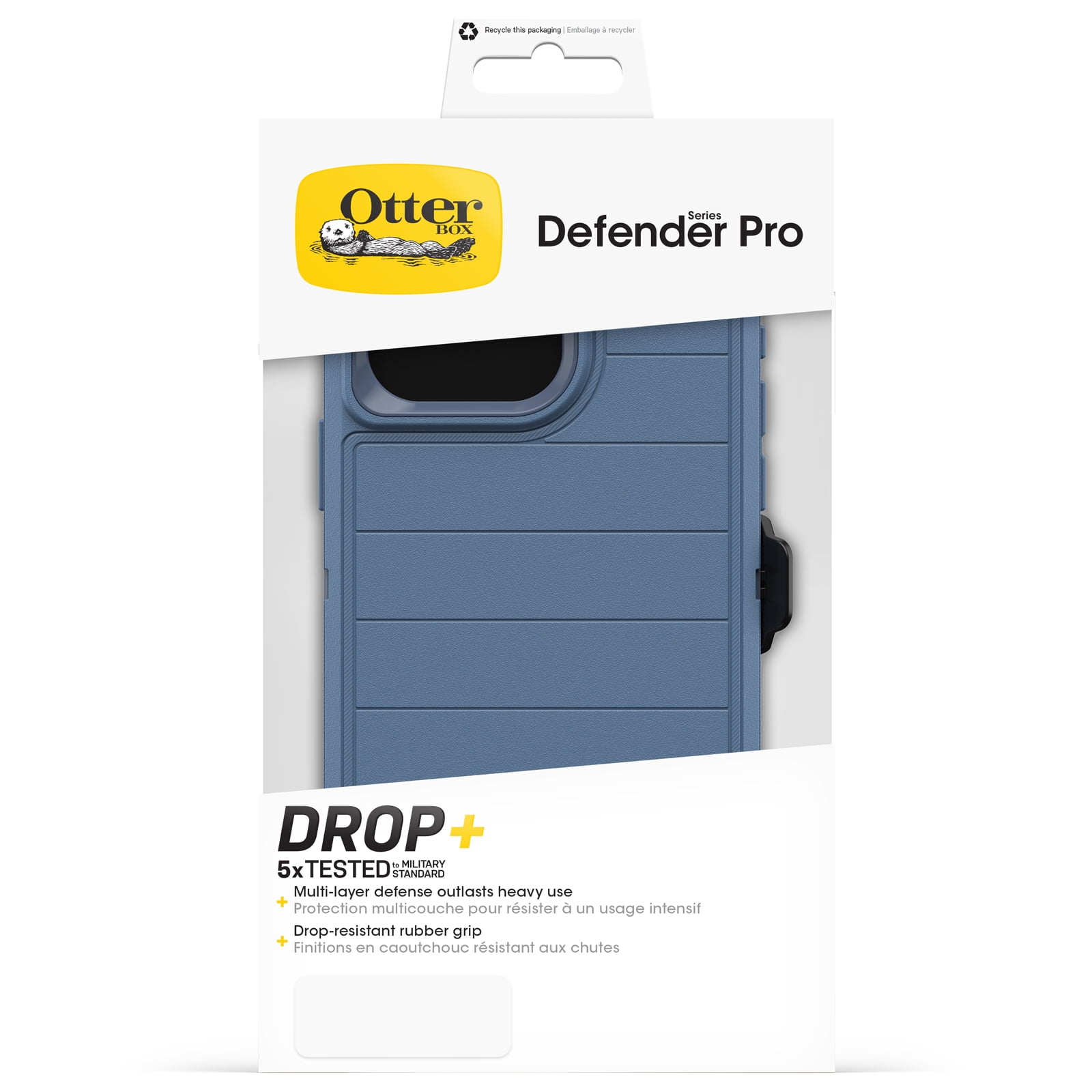 OtterBox Defender Series Pro Case for Apple iPhone 15 Pro Max - Baby Blue Jeans