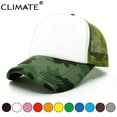 thumbnail image 2 of CLIMATE Blank Trucker Caps Camouflage Dad Hats Family DIY Caps Men Women Kid Children Hip Hop Hat Solid No Logo Blank CapsAdult 55to58cm head Gao Jinjia LED, 2 of 2