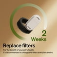 thumbnail image 5 of Petlibro Replacement Filters for Stainless Steel Cat Water Fountain PLWF003, 8-Pack Filters and Sponges, 3-Layer Filtration for Clean and Fresh Water, 5 of 7