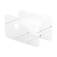 thumbnail image 1 of Paper Plate Donor Papel Soporter Organizador transparente Sala de ensamblaje simple Guardada para la piscina de cocina de al aire libre al, 1 of 9