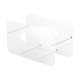 thumbnail image 1 of Dispensador de placas de papel acrílico Espacio que ahorra placas modernas Placas de almacenamiento Soporte de placas de papel para el de fiest, 1 of 9