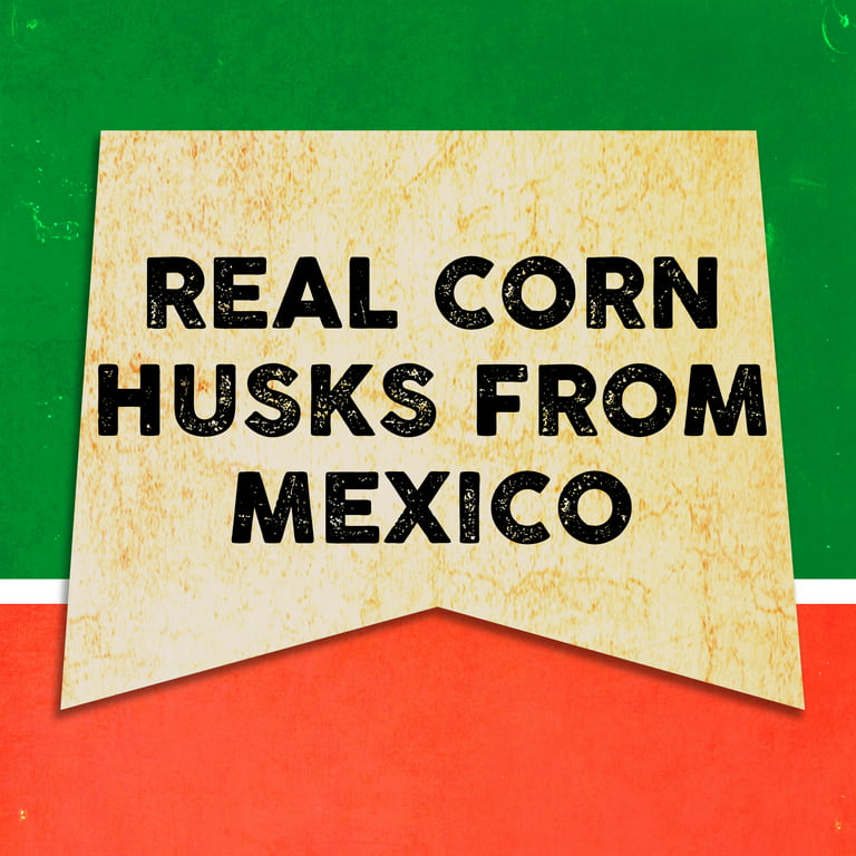 El Guapo Whole Corn Husks (Hoja Enconchada Para Tamales), 8 oz 
