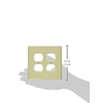 thumbnail image 2 of Leviton 0PJ82-00I 2 Gang Plaque Réceptacle Duplex Ivoire, 2 of 2
