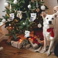 thumbnail image 2 of 4 piezas de adornos navideños peludos de búho blanco y negro, estilo navideño, lindo búho, modelo de árbol, decoración, búho bebé esponjoso, adorno navideño, 2 of 4