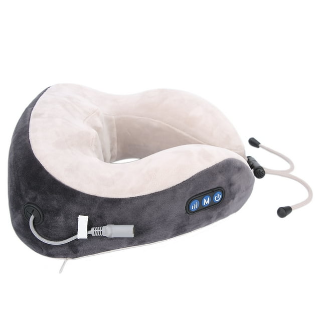 Massage Pillow, Cervical Massage Pillow Portable Neck Massager Multipurpose Neck Massage Pillow Adjustable For Car For Travel For Office For Home