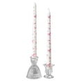 thumbnail image 5 of ToyKingdee Elegant French Taper Candles with Printed Floral Design, Romantic Dinner and Wedding Decor, 5 of 8