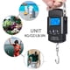 thumbnail image 5 of Báscula para peces de alta precisión, báscula colgante digital de 50 kg/110 lb, funcionalidad inteligente con pantalla LCD retroiluminada azul, gancho de acero inoxidable duradero, cinta métrica, 5 of 5