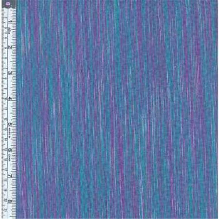 Textile Creations OR-027 Ombre Ridge Fabric, Vertical Stripe Green And Violet, 15 yd.