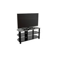 thumbnail image 4 of AVF Steel Glass TV Stand with Cable Management for up to 50" TVs in Black, 4 of 6