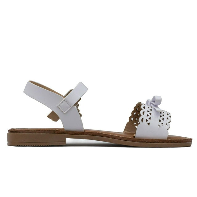 Sandalia Para Niña Jakuna 205403D blanco 18.5
