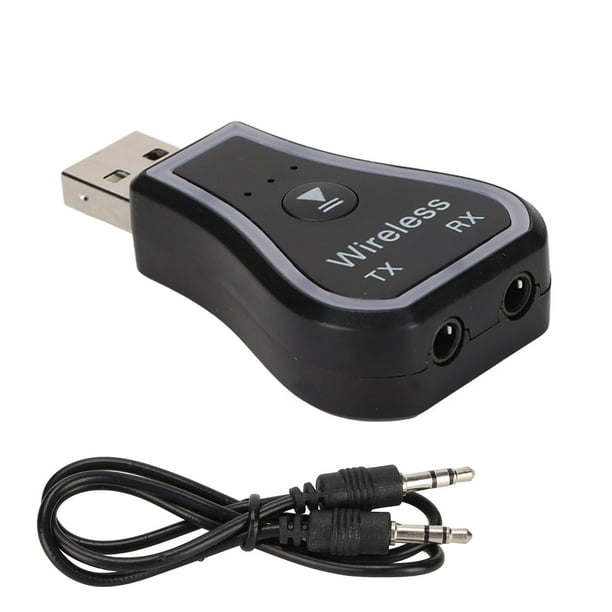 Receptor de Transmisor Bluetooth ANGGREK Adaptador Bluetooth 5.0 RGB Luz Ambiental Largo Alcance para TV