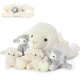 thumbnail image 1 of Set de peluches BENINY Lamb con mamá de 50 cm y 4 corderos bebés, 1 of 8