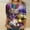 Gold, variant on Shirts for Women Mardi Gras Carnival Themed Graphic 3/4 Sleeve Tunic Top Polyester Spandex Crewneck Casual Blouse for Summer Autumn Daily L Size Spring Summer Womens Tops