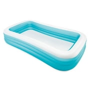 Intex Inflatable Swim Center Family Lounge Pool, 120" x 72" x 22" - Colors may vary.