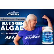 Vitamisan Stem Cell Plus 1000 mg – AFA Blue Green Algae & Spirulina – Natural Cell Nutrition & Vitality Support – 60 Capsules Each – 3 Bottle Pack – Made in USA